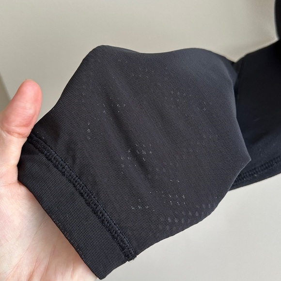 Lululemon Tightest Stuff Tight Black Leggings, High-Rise Mesh Cutout, Size 4 - Picture 5 of 14